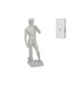 David Sculpture Replica Michelangelo Granite Finish 30cm Decor