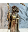 Santa Muerte Dekofigur Harz Altar Sammlerstück Kunst