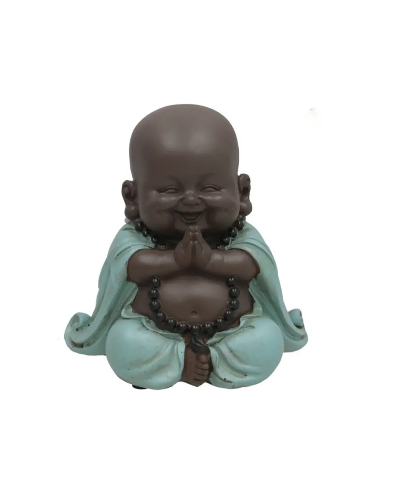 Figurine Bouddha Rieur Priant - Décoration Zen Maison