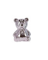 Tirelire Ourson 13cm Céramique Métallisée Décoration