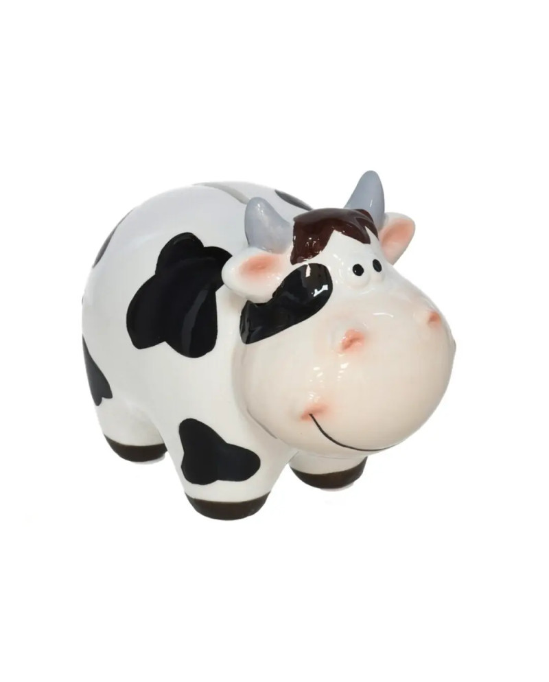 Tirelire Vache Céramique Moyenne | Épargne & Déco