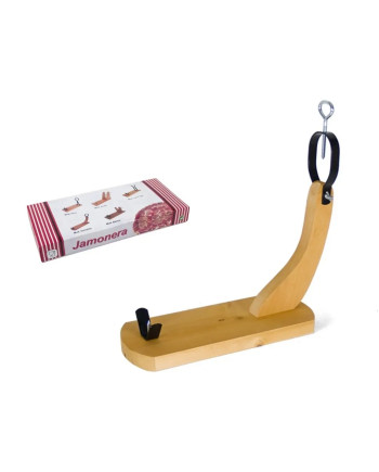 Gondola Schinkenständer Holz Profi Schinkenschnitt