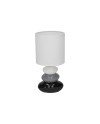 Lampe Table Céramique Aruba 13x13x26cm Décorative