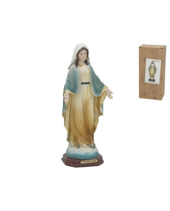 Figura Resina Nuestra Señora de Gracia Pintada a Mano
