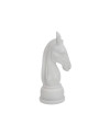White Finish Chess Piece - Decorative Figurine