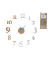 Klebende Wanduhr Modernes Design DIY Zahlen