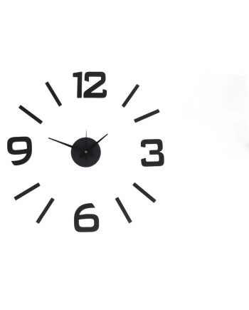 Wanduhr Modern Groß Minimalistisch 50x50cm DIY Deko