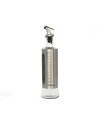 Glas Edelstahl Öldosierer 500ml Mess-Skala Tropffrei Olive