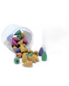 Pot 45 Cônes Encens Reflux Parfums Assortis