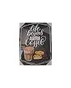 Canvas Print Coffee Cookie Decor 30x40x1.5cm Home Art