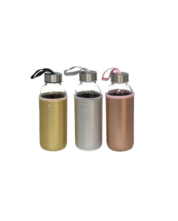 Bottiglia Vetro 600ml Custodia Laccio | Enchantee Casa