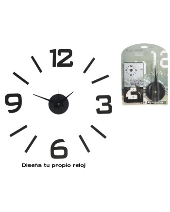 Horloge Murale Moderne Grande Minimaliste 50x50cm DIY Déco