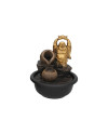Fontana da Interno Buddha Zen 16x16x18,5cm Cascata