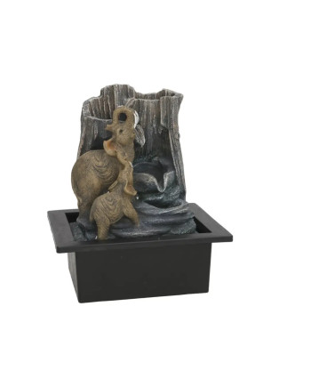 Fontana Decorativa Elefanti Chanakia con Luce LED Interni