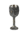 Knight Chalice Medieval Axe Relief Decoration