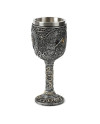 Knight Chalice Medieval Axe Relief Decoration
