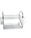 Égouttoir Vaisselle Alen Métal Plateau Plastique Cuisine
