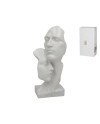 Scultura Decorativa Volti Astratti 30cm Arte Moderna